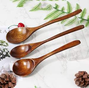 Cuillère à soupe en bois de haute qualité pour la cuisine polyvalente, cuillère à soupe en bois artisanale unique pour offrir en cadeau - Product Image 1