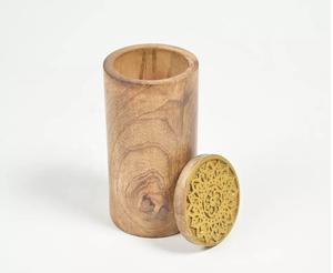 กล่องไม้,ภาชนะบรรจุอาหารสำหรับบ้านห้องครัวไม้ทำกระป๋องพร้อมฝาปิดในราคาขายส่ง - Product Image 2