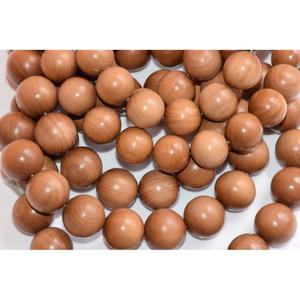 Mala en perles de bois de santal écologiques pour la méditation, le yoga et le chant de mantras, disponible à l'exportation depuis l'Inde - Product Image 3