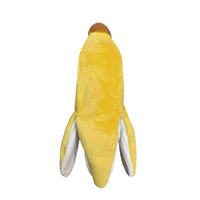 Jouets à mâcher et câlins en peluche indestructibles pour chiens actifs, avec simulation de pizza, burger, steak et crème glacée, qui couinent