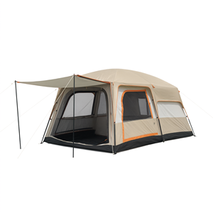 Carpa Familiar para Acampar con Dos Habitaciones y Área de Estar, Tela Oxford, Postes de Aluminio, 430 x 305 x 200 cm - Product Image 2