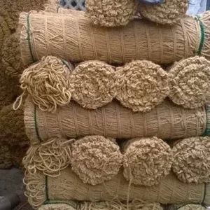 Corde de coco rustique à la noix de coco Design vietnamien fabriqué à la main pour la décoration de la maison et du jardin Corde de coco à motifs bruts à bas prix - Product Image 3