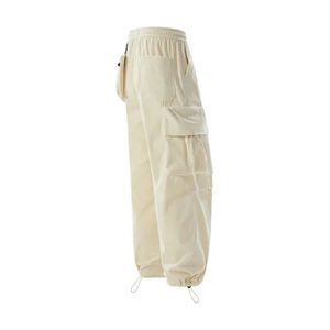 Pantalones de chándal elegantes para hombre 2025, pantalones Cargo multibolsillos de alta calidad, poliéster ligero, impermeables, cintura elástica de secado rápido - Product Image 4