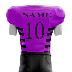 Uniforme de football américain personnalisé de qualité unique en gros/uniforme de football américain en polyester de l'équipe 100% - Product Image 6