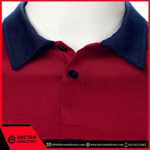 Meilleure vente 100% coton tricoté pour polo confortable séchage rapide avec style brodé décontracté respirant motif solide Pri - Product Image 4