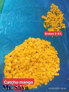 Frutas tropicales de mango congelado de Primera calidad-El mejor mango congelado para batidos-Rebanada/Cubo de mango congelado sin aditivos-Sra. Shyn - Product Image 3