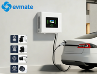 Station de recharge rapide DC murale CCS 30 kW avec sortie 150-1000 V et efficacité supérieure à 96,8 % pour usage domestique et commercial