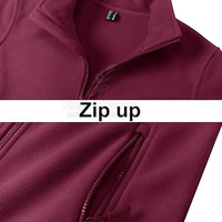 Veste polaire femme à séchage rapide veste polaire femme entraînement avec poches latérales veste polaire femme