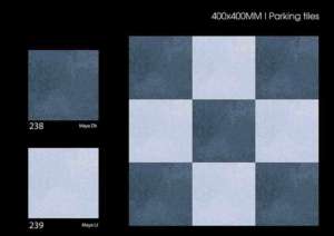 Baldosas de Cerámica Mate para Exteriores, 40X40CM, 400X400MM, 16X16 Pulgadas, Aptas para Estacionamiento y Zonas de Uso Público - Product Image 5