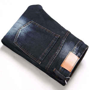 Pantalones Vaqueros de Mezclilla Personalizados para Hombre, 100% Alta Calidad, Invierno, Corte Recto, Secado Rápido, Resistentes al Viento, Servicio OEM - Product Image 2