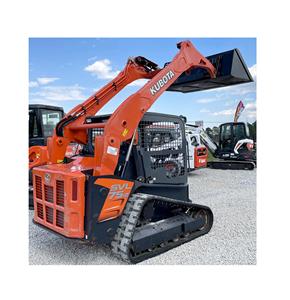 Chargeuse compacte Kubota d'occasion, charge nominale de 4 tonnes avec composants centraux, roulement de boîte de vitesses pour moteur et pompe - Product Image 3