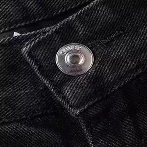 กางเกงยีนส์ขาสั้นสำหรับผู้ชายกางเกงขาสั้นผ้ายีนส์ขาดสำหรับ2025 - Product Image 3