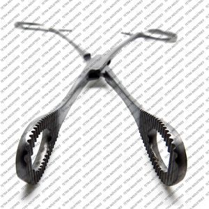 Foerster <b>Sponge</b> Straight Forceps 12 Inches Serrated Jaws Surgical Holding Veterinary Instruments Dressing Medical Clamp CE - Product Image 2