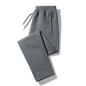 Nouveau pantalon de jogging ample en coton respirant et lourd, coupe droite, streetwear, décontracté, uni, pantalon de survêtement pour homme - Product Image 2