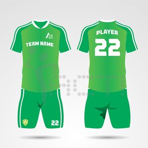 Camiseta de fútbol con sublimación de ropa de práctica para equipo-Alta calidad 100% poliéster Colores personalizables y logotipo Bajo MOQ 100 piezas - Product Image 3