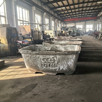 Olla para Escoria de Hierro Dúctil de Grado Industrial Resistente al Calor con Resistencia Superior a la Abrasión y Superficie Pintada