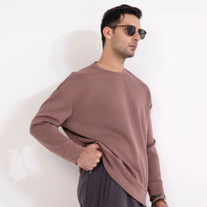 Sudaderas térmicas de manga larga de alta calidad para hombre, ropa de calle con cuello redondo y capucha, diseño de cremallera, el mejor precio personalizado al por mayor - Product Image 4