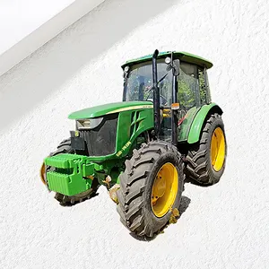 Haute puissance utilisé ferme John 6B-1404 140HP Deere tracteur 4WD tracteur de machines agricoles à haut rendement
