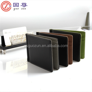 Portefeuille fin pour homme en cuir de vachette, haute qualité, blocage RFID, pince à billets, porte-cartes de crédit - Product Image 5