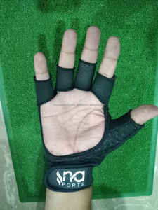 Gants de hurling de qualité supérieure pas cher prix Logo sur mesure anti-dérapant jeux de hurling gants de hurling demi-doigts gants de hurling - Product Image 6
