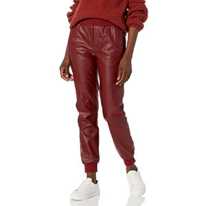 Pantalones de cuero de último diseño, ropa informal a la moda para mujer, pantalones de cuero al mejor precio al por mayor - Product Image 3