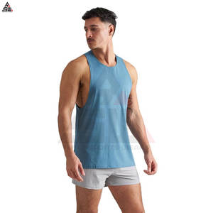 Débardeur Homme en Tricot Respirant de Haute Qualité, MOQ Faible, Coupe Ajustée, Vêtement de Fitness, Meilleure Vente - Product Image 3