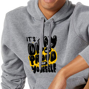 Fabricantes de ropa para hombre Sudadera con capucha con estampado DTG de alta calidad Vendedor superior Hombres ligeros Sudadera con capucha con estampado DTG - Product Image 3