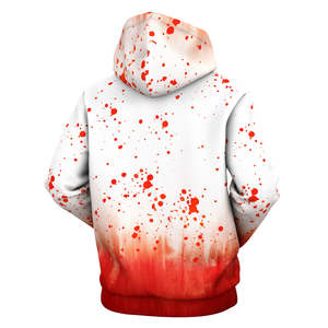 Sweat à capuche pour hommes imprimé sur mesure en gros 100% coton lourd mode Logo lettre impression 3D en relief saison d'hiver - Product Image 3