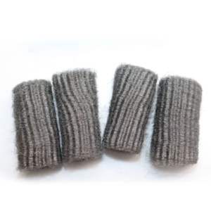 Casalina 8-Piece Stainless Steel Wire Wool Pot Scrubber Set Kitchen <b>Cleaning</b> Sponges & Scouring <b>Pads</b> Pack - Product Image 3