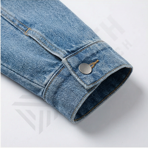 Veste en jean rétro à double fermeture éclair sur mesure pour homme et femme, design tendance national, vêtements décontractés, mode printemps, streetwear, vêtements d'extérieur - Product Image 6