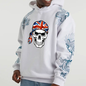 Sweat-shirt de haute qualité Sweat à capuche en coton mélangé lourd Logo personnalisé Sweat-shirt à col rond surdimensionné vierge pour garçons - Product Image 1