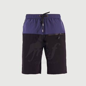 กางเกงขาสั้นลำลองสำหรับผู้ชายมีกุ๊นสองสีมีกระเป๋าเข้าข้าง - Product Image 3