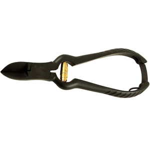 Cortaúñas de alta calidad resistente de 4 \ "Single Spring Toe para manicura pedicura Curved Half-Gold Beauty Nail Clippers Venta - Product Image 1