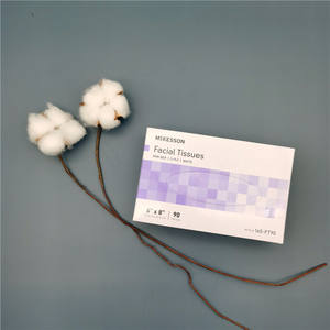 Boîte de papier de soie facial jetable personnalisée à 2 plis sensible à la peau - Product Image 2