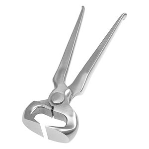 Meilleur prix, pinces à sabots vétérinaires en acier inoxydable de haute qualité, réutilisables, extracteur de clous de maréchal-ferrant, outil de maréchal-ferrant, prix bas, OEM - Product Image 1
