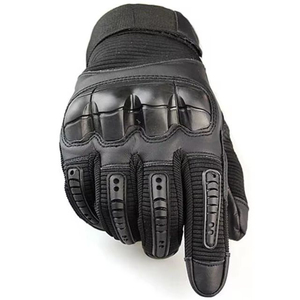 Vente chaude Gants de moto longs unisexes en cuir véritable Véritable équipement de sécurité pour la course Sportswear d'hiver pour adultes Service OEM - Product Image 1