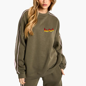 Sudadera de mujer, sudaderas con capucha de gran tamaño para mujer, sudaderas con capucha informales, Jersey cálido para clima frío y moda diaria - Product Image 1