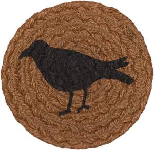 Antique Pine Wood Coaster Set with Solid Brass Beaded Metal Classic Style Table Decoration for Wholesale Use - Product Image 3