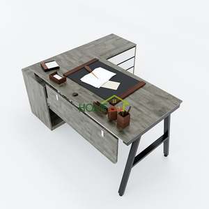 ACONCEPT 150x140 Executive <b>Desk</b> HBAC023-Modern Contemporary Assembly Required Office Furniture for Bedroom <b>Study</b> Office Building - Product Image 1