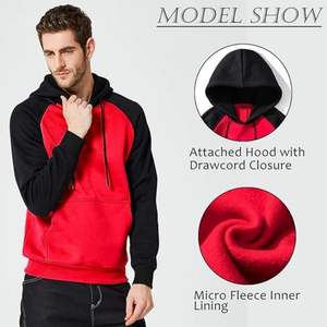 Sweats à capuche unis en gros pour hommes | Sweatshirts en coton vierge OEM | Logo personnalisé Fournisseur de sweats à capuche lourds surdimensionnés - Product Image 4