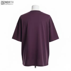 T-shirt en coton 100% surdimensionné et lourd pour hommes grande taille, fabricants de t-shirts graphiques personnalisés, impression numérique, tissu tricoté - Product Image 6