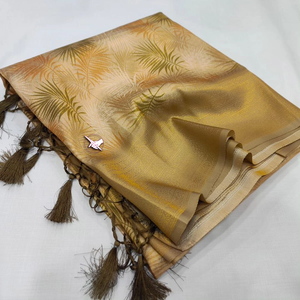 ส่าหรีไหม kanchivram นุ่มบริสุทธิ์ - Product Image 6