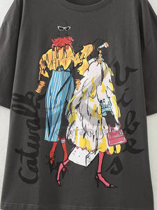 Camisetas bordadas PARA MUJER: material transpirable de alta calidad con diseños bordados personalizados, ideal para moda y ropa informal - Product Image 4