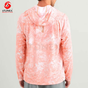 Wholesale Men's <b>UV</b> <b>Protection</b> Fishing <b>Hoodie</b> Quick Dry Long Sleeve Athletic Performance <b>hoodie</b> - Product Image 2