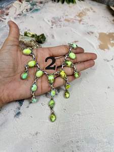 Elegante collar hecho a mano de plata esterlina Palomino turquesa rodio y chapado en oro único elegante regalo joyería para mujer - Product Image 3