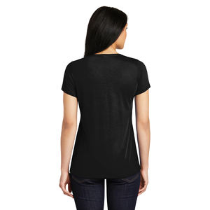 เสื้อยืดกีฬาสำหรับผู้หญิงและผู้ใหญ่เสื้อยืดลายทางแบบแร็กแลนสำหรับผู้หญิง - Product Image 6