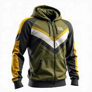 Sudadera con Capucha Extra Grande para Hombre, Estilo Urbano, 100% Poliéster, Mezcla de Algodón Básica, Totalmente Personalizable, Diseño Sublimado, Invierno - Product Image 5