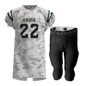 Best Quality Short Sleeve <b>American</b> Football Uniform New Arrival Sports Wear Breathable Feature Hot Selling - Product Image 1