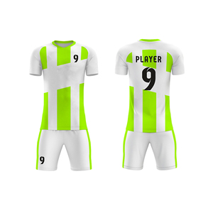 Nueva llegada Venta de fábrica Ropa de fútbol Jersey Set Uniforme de fútbol con pantalones cortos para entrenamiento - Product Image 2