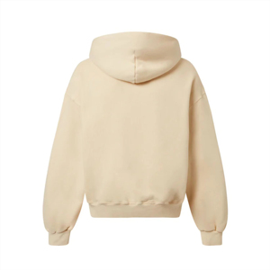 Sudadera con capucha de invierno de peso pesado Premium para hombre, nueva moda, sudadera con estampado de lujo, ropa de calle personalizada, cremallera con capucha alta, teñido liso - Product Image 2